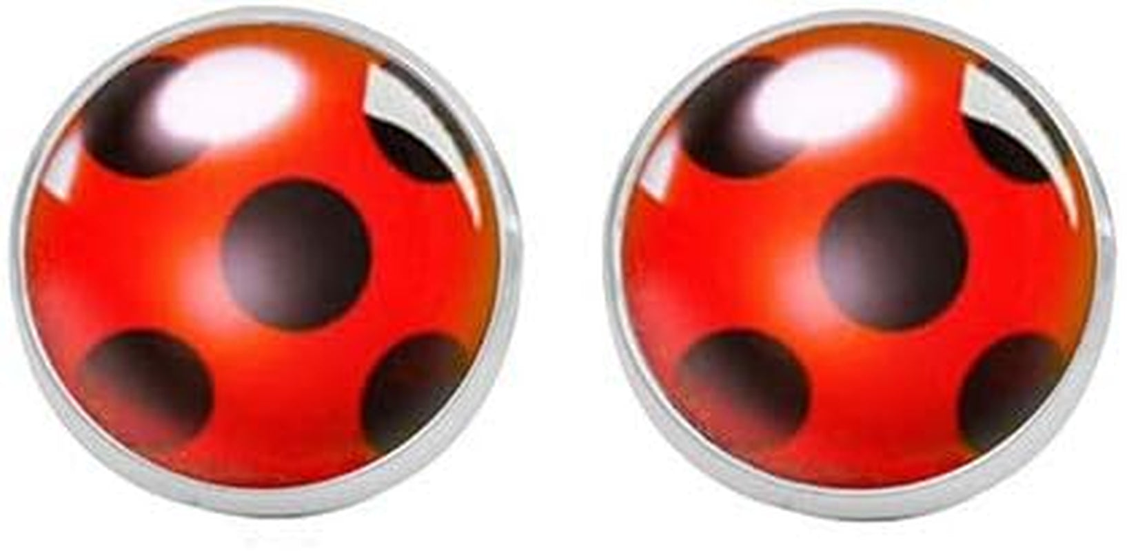 2 Pairs Handmade Clip on Earrings for Girls Women No Pierced Silver Ear Cuff Kid Cosplay Ear Hoop